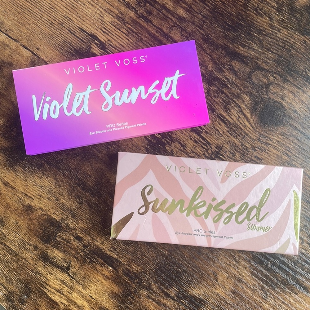 Violet Voss Eyeshadow Palettes - Sunkissed Summer & Violet Sunset